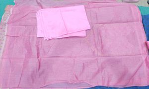 Unstiched Pink kurti set