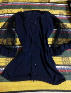Blue Top Dress