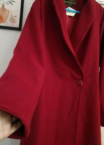 Red overcoat. 💌❤️