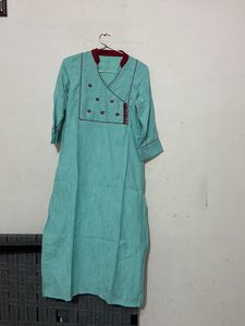 Sky Blue Kurti