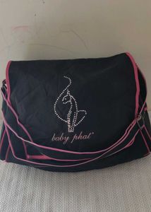 Baby Phat Black & Pink Shoulder Bag