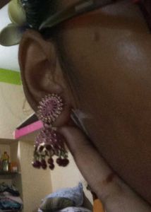These Pink Earrings are super beautiful 😍❤️