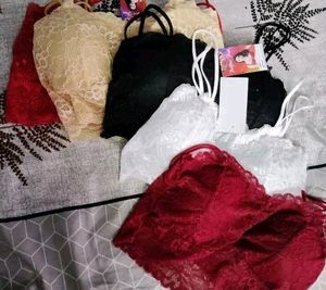 Padded Net Stylish Bra Combo