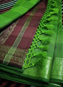 2 NEW banarasi Sarees 🔴🟢