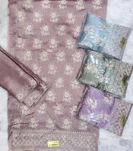 Embroidered Dress Material