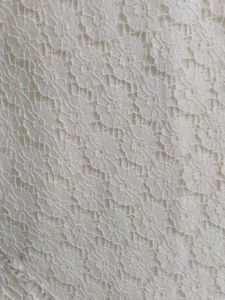 White Lace Sleeveless Dress