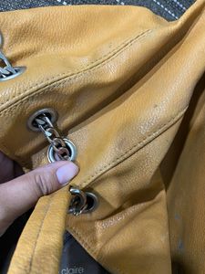 Marie Claire Mustard Shoulder Bag