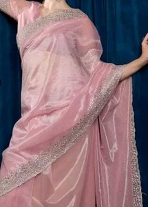 Pink Saree