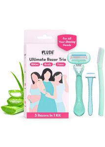 The Ultimate Razor Trio Kit | Bikini, Body & Face