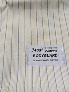 Striped semi cotton shirt material