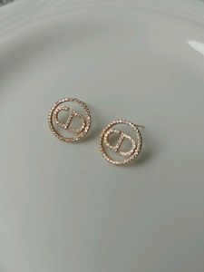Dior Inspired Stud Earrings