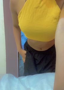 Yellow Halter Top Offer