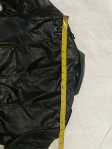 Stylish Black Faux Leather Jacket