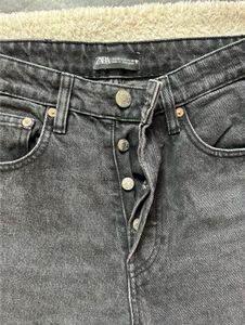 Button Up High Waist Jeans