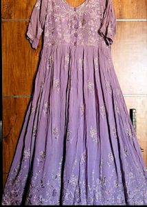 Elegant Embroidered anarkali set