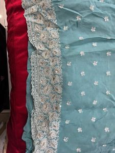 Sky Blue Palazzo Pants