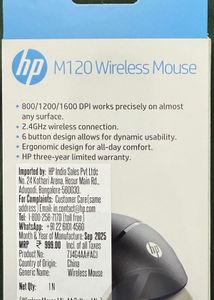 HP M120 Wireless Mouse