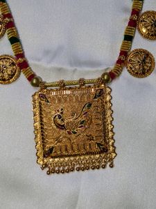 Square Long Necklace