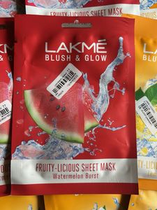 Lakme Blush &amp; Glow Sheet Mask Bundle