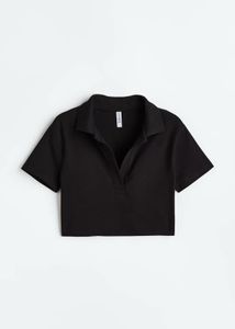Black Crop Top