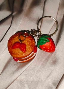 Cute Dessert Keychain