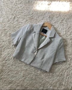 Korean Style Cropped Blazer