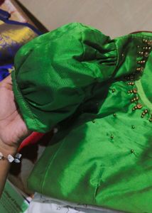 Onam Blouse 💚with Bead Work🥰
