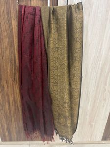 Floral Jacquard Scarf