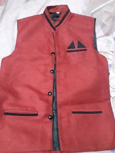 Maroon Waistcoat