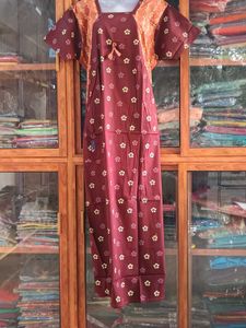 Floral Print Nighty