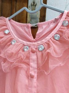 Peach Dress