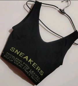 Black ⚫ Sports Bra For 28 B