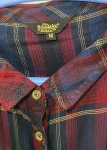 Blue Plaid Shirt