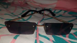 Rimless Rectangular Sunglasses