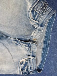 Light Wash Denim Jeans