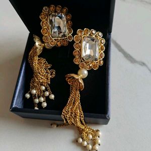 Elegant Gold Earrings