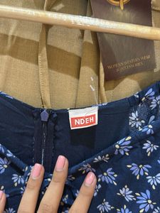 New Knee length floral Dress