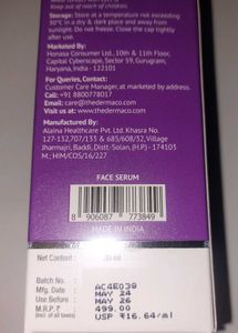 2% Salicylic Acid Serum The Derma CO