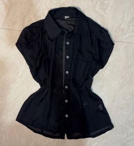 Black Fitted Shirt