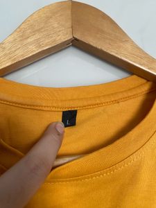 Yellow T Shirt With Quote