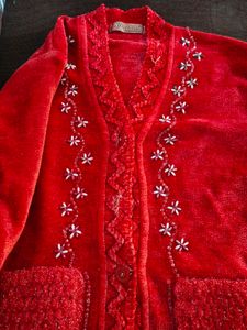 Velvet Sweater