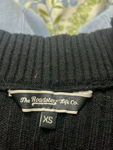 Striped Zip-Up Knit Cardigan