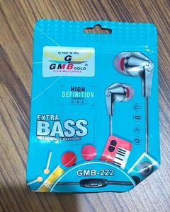 GMB Wired Headphones Headset