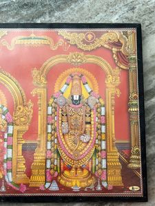 Lord Venkateshwara Photo Frame Medium Size