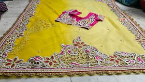 Designer Saree 🥻 😍with Blouse Full Net Sare