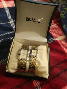 Boss New Condition Couple Watch