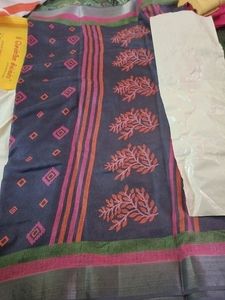 Navy Blue Colour Saree..