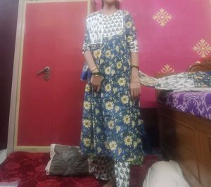 Printed Gown