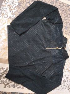 Elegant Black Long Sleeve blouse