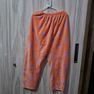 Orange Woolen Trousers